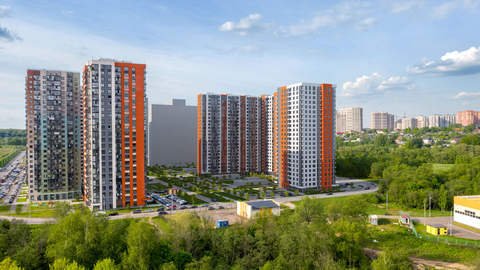 56% квартир продается в СВАО и ЮВАО Москвы