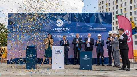 Начинание в 11,25 млрд рублей: группа «Гранель» дала старт заливке фундамента в ЖК MYPRIORITY Basmanny